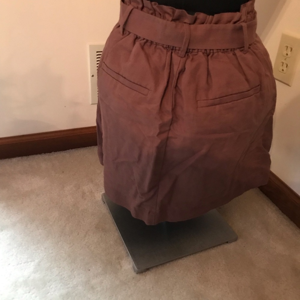 Loft paper bag mini skirt. NWT - Picture 3 of 9